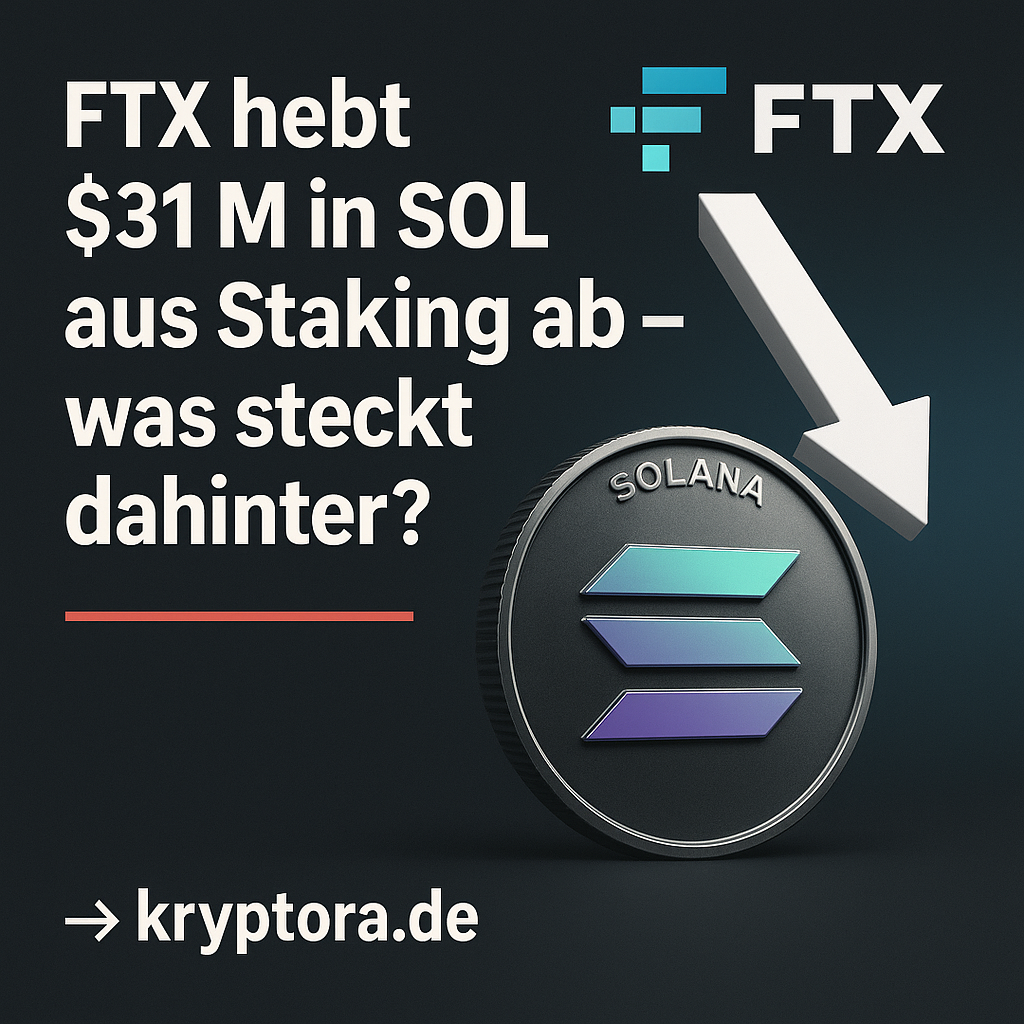 FTX hebt $31 M in SOL aus Staking ab – was steckt dahinter